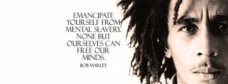 Emancipate Yourself Bob Marley Quote Facebook Covers