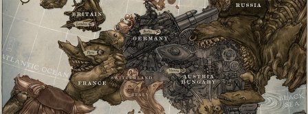 European Map Facebook Covers