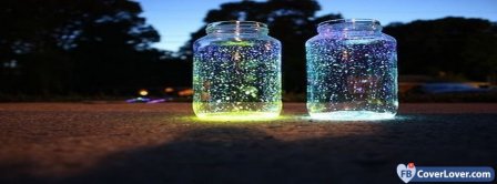 Fashion Glowing Jars Lighthers Facebook Covers