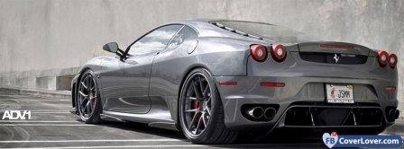 Grey Ferrari Facebook Covers