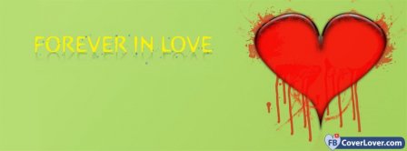 Forever In Love Heart  Facebook Covers