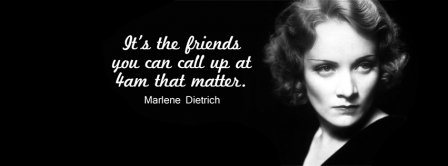 Friends Maerlene Dietrich Quotes Facebook Covers