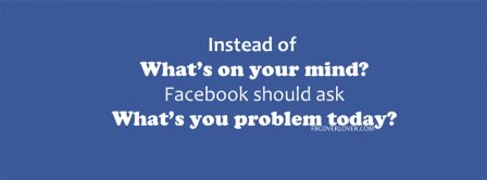 Funny Status Question Facebook Covers