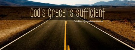 Gods Grace Is Sufficient Facebook Covers