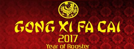 Gong Xi Fa Cai 2017 Facebook Covers