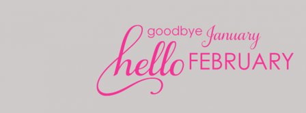 Goodbye January Hello February Facebook Covers