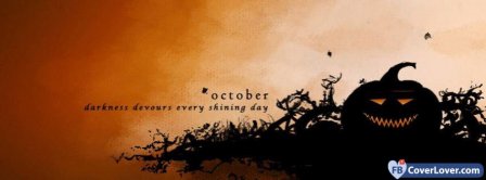 Halloween October Facebook Covers