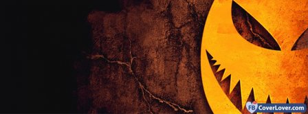 Halloween Scary Head Facebook Covers