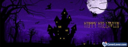 Halloween Funny Ghost 4 Facebook Covers