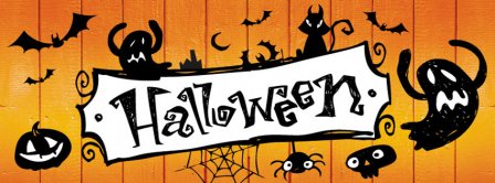 Halloween Ghosts  Facebook Covers