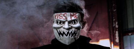 Halloween Kiss Me Mask Facebook Covers