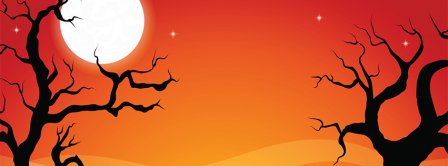 Halloween Moon Facebook Covers