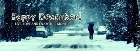 Happy December Facebook Covers