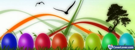 Happy Easters 3 Facebook Covers