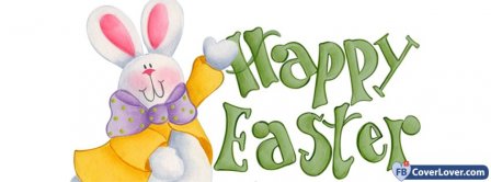 Happy Easters Bunny Facebook Covers