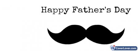 Happy Fathers Day Mustaches  Facebook Covers