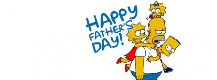 Happy Fathers Day Simpsons Facebook Covers