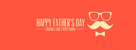 Happy Fathers Day Thank You Dad Facebook Covers