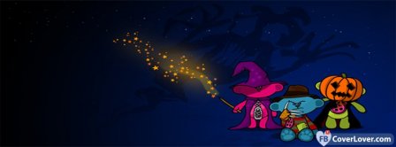 Happy Halloween Cartoon 2 Facebook Covers