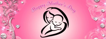 Happy Mothers Day Baby And Mother Facebook Covers
