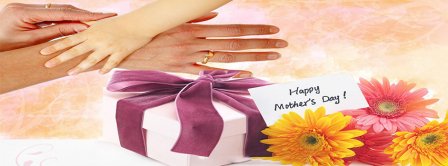 Happy Mothers Day Mom And Baby Hands Facebook Covers