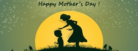 Happy Mothers Days Mother And Kid Facebook Covers