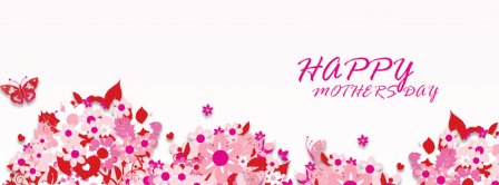 Happy Mothers Flowers Facebook Covers