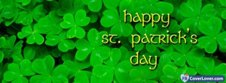 Happy Saint Patrick 4 Facebook Covers