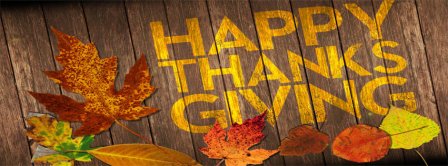 Happy Thanksgiving 3 Facebook Covers