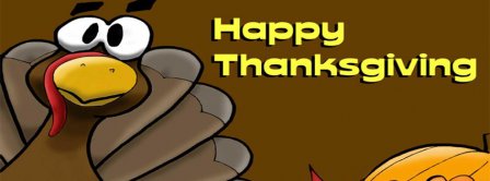 Happy Thanksgiving Turkey Facebook Covers