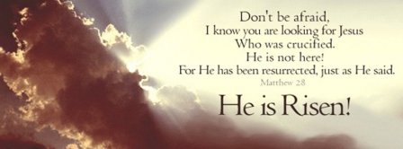 He Is Risen Facebook Covers