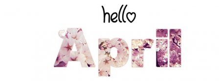 Hello April Facebook Covers