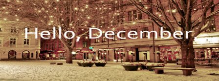 Hello December City Facebook Covers