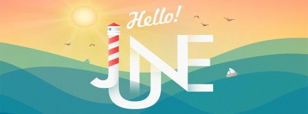 Hello June Facebook Covers