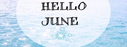 Hello June Seaside Facebook Covers