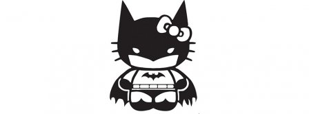 Hello Kitty Batman Facebook Covers