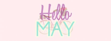 Hello May Bicycle Facebook Covers