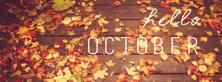 Hello October 2 Facebook Covers