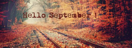 Hello September Woods Facebook Covers