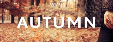 Hello Autumn Facebook Covers