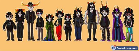 Homestuck Trolls Facebook Covers