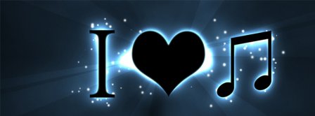 I Love Music 3 Facebook Covers