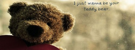 I Wanna Be Your Teddybear Facebook Covers