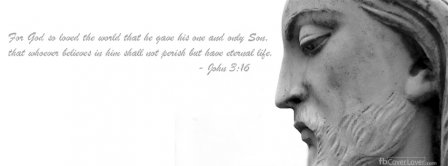 John 316 Bible Verse Facebook Covers