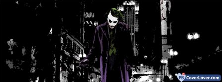 Joker Walking  Facebook Covers