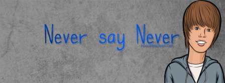 Justin Bieber Never Say Never Facebook Covers