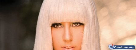 Lady Gaga Face Facebook Covers