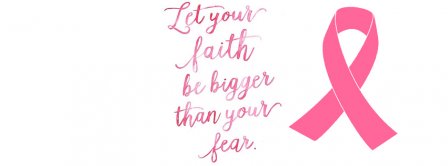 Let Your Faith Be Bigger Than Your Faith Facebook Covers