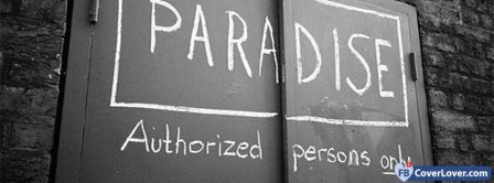 Life Is A Paradise Facebook Covers