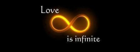 Love Is Infinite Facebook Covers